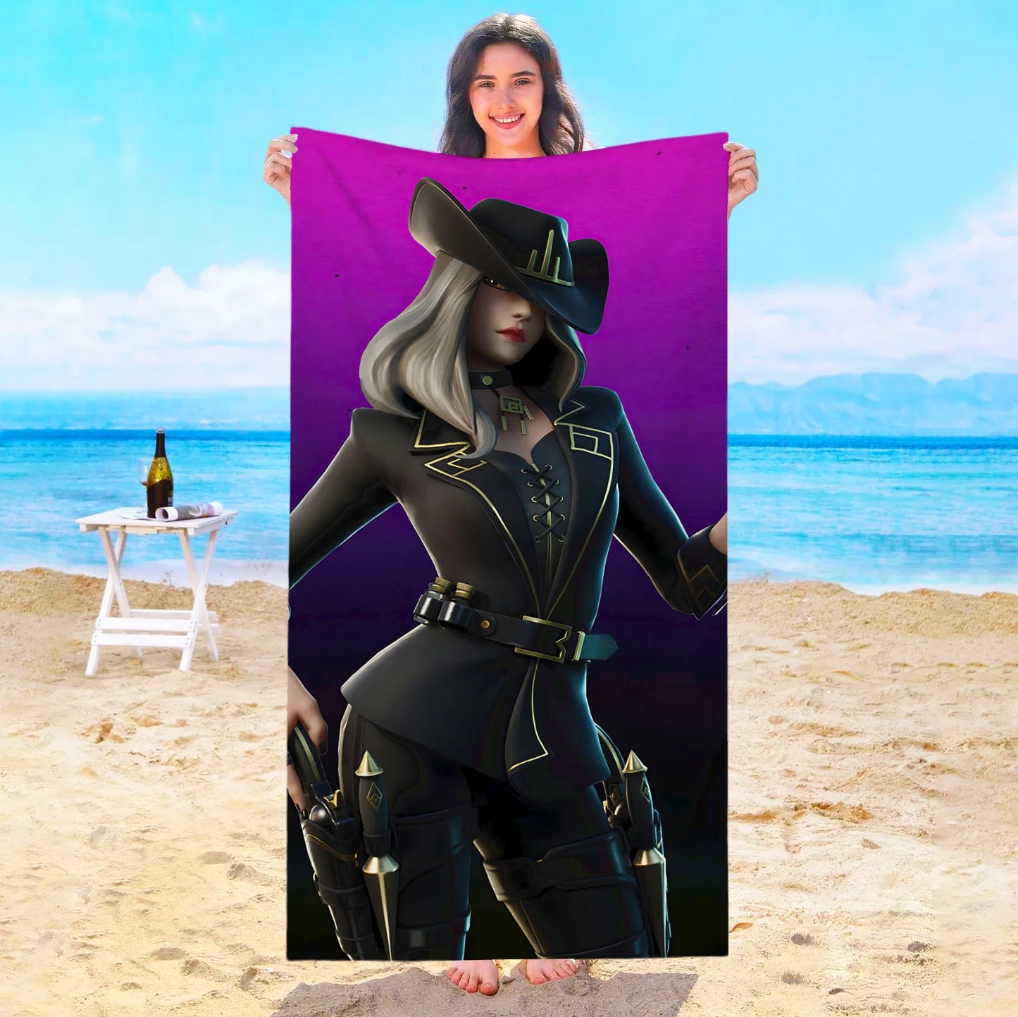 Game F-Fortnites Strandtuch Hotelhandtücher Badezimmer Sauna Spa Playa Reise Schwimmbad Für Zuhause Babybad Mikrofaser Fitnessstudio Dusche