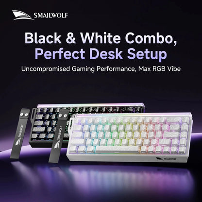 SMAILWOLF SK11 68HE Magnetic Switch Mechanical Keyboard, 68% Layout, Gaming & Esports, Rapid Trigger, 0.01mm, 8K, Wired