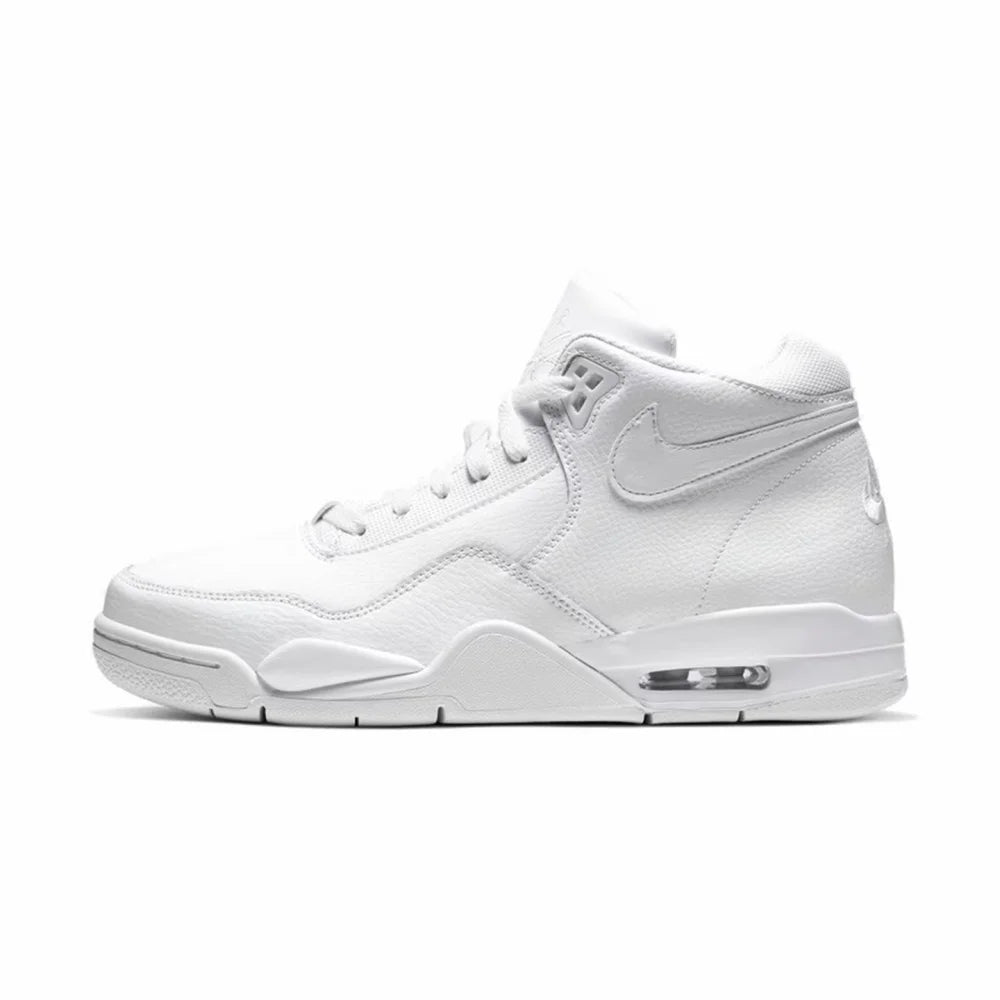Retro basketbalové boty Nike Flight Legacy Mid-Top s protiskluzovou, odolnou a odpruženou konstrukcí, unisex, BQ4212-102