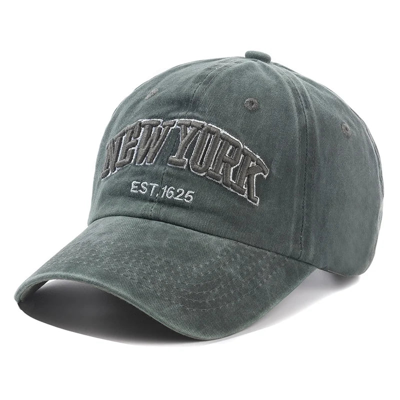 Kšiltovka z prané bavlny York pro muže a ženy, kšiltovky typu snapback, baseballové kšiltovky, ochrana před sluncem, kšiltovka typu „dad hat“, outdoorová kšiltovka