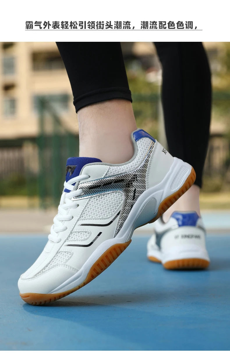 Scarpe professionali da badminton 2025, nuove sneakers da tennis da uomo, traspiranti e antiscivolo, scarpe sportive da pallavolo per uomo e donna
