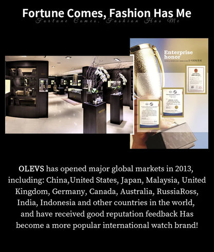 OLEVS Men's Watches Moon Phase Hollow Flywheel Exclusive Original Automatic Mechanical Watches For Men Luxury Man Watch New 7029