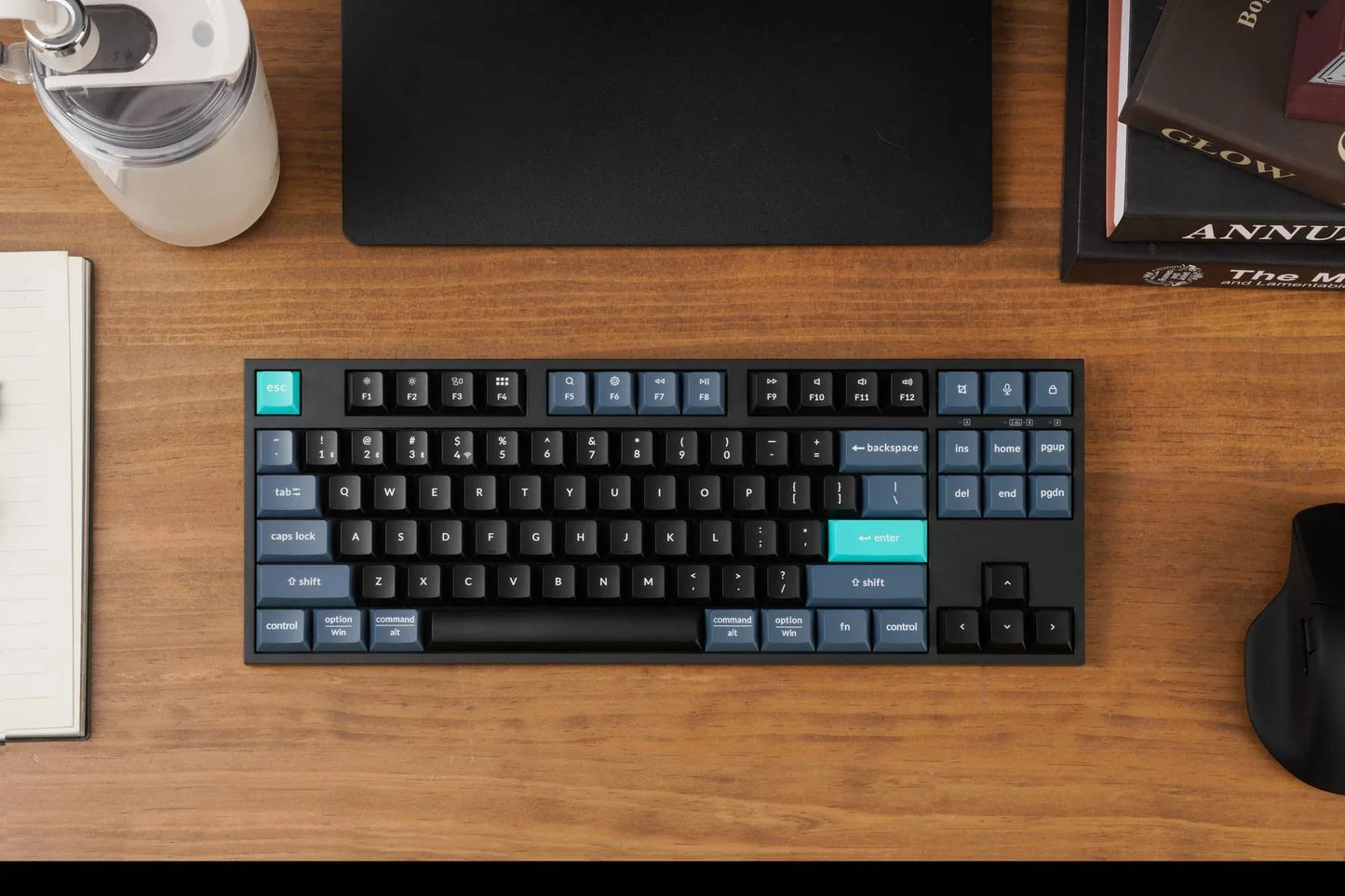 Keychron B33 Wireless Keyboard 80% TKL Layout Scissor Mechanism Switch Silent Typing 2.4G and Bluetooth Connection