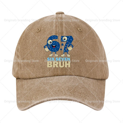 Steal A Brainrot 67 Dětská baseballová čepice Pánská Dámská sluneční čepice Nová čepice pro dospělé Outdoor Sport Sluneční čepice Retro pokrývka hlavy Dárek Horké prodeje