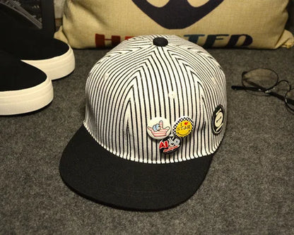Cappellino da baseball per bambini: versione coreana alla moda per bambine, abbinabile a tutto, cappellini parasole; cappellini da strada per ragazzi, alla moda e hip-hop