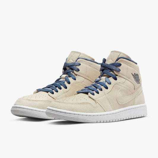 Nike Official Genuine Air Jordan 1 Women's Casual Durable High-top Sneakers DM9126-104
