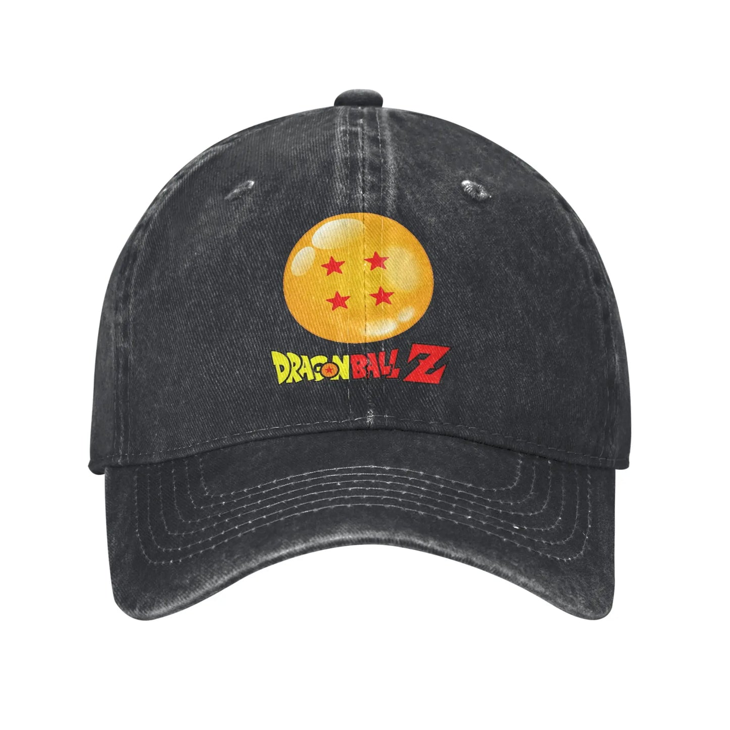 Star Dragon Sphere Anime Goku Unisex Style Baseball Caps Dragon Ball Distressed Denim Hats Cap Outdoor Adjustable Fit Sun Cap