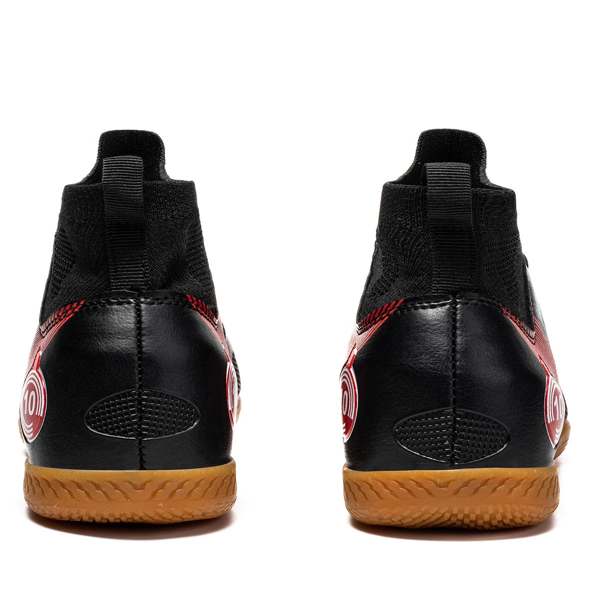 Men's Sports IC Indoor Flat Bottomed Football Shoes Adult High-Tops Wear-Resisting Training Shoes Teenagers Non-Slip Shoes