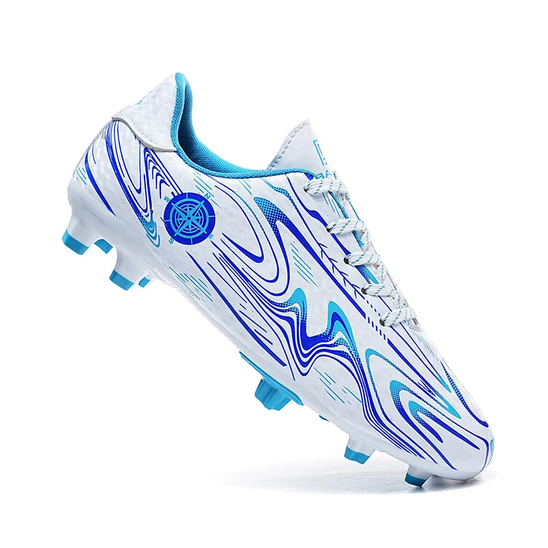 Kids Youth Soccer Cleats Football Shoes Men Non Slip Breathable Lightweight Training Sneakers Boys Children Football Match Boots