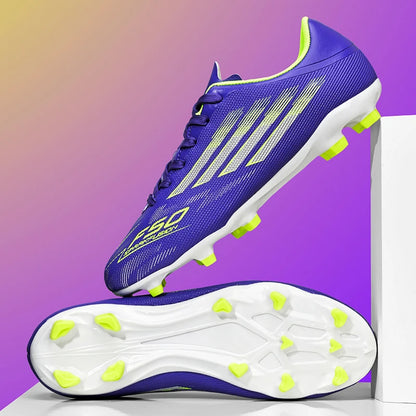 New Men Professional Football Boots Boys Soccer Shoes Sports Shoes TF/FG Match Sneakers Ankle Non-Slip Comfortable Unisex