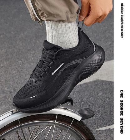 361 Degrees N40 Men Running Shoes Trendy Rebound Cushioning Soft Durable Airy Mesh Stable Lightweight Male Sneakers 672532207