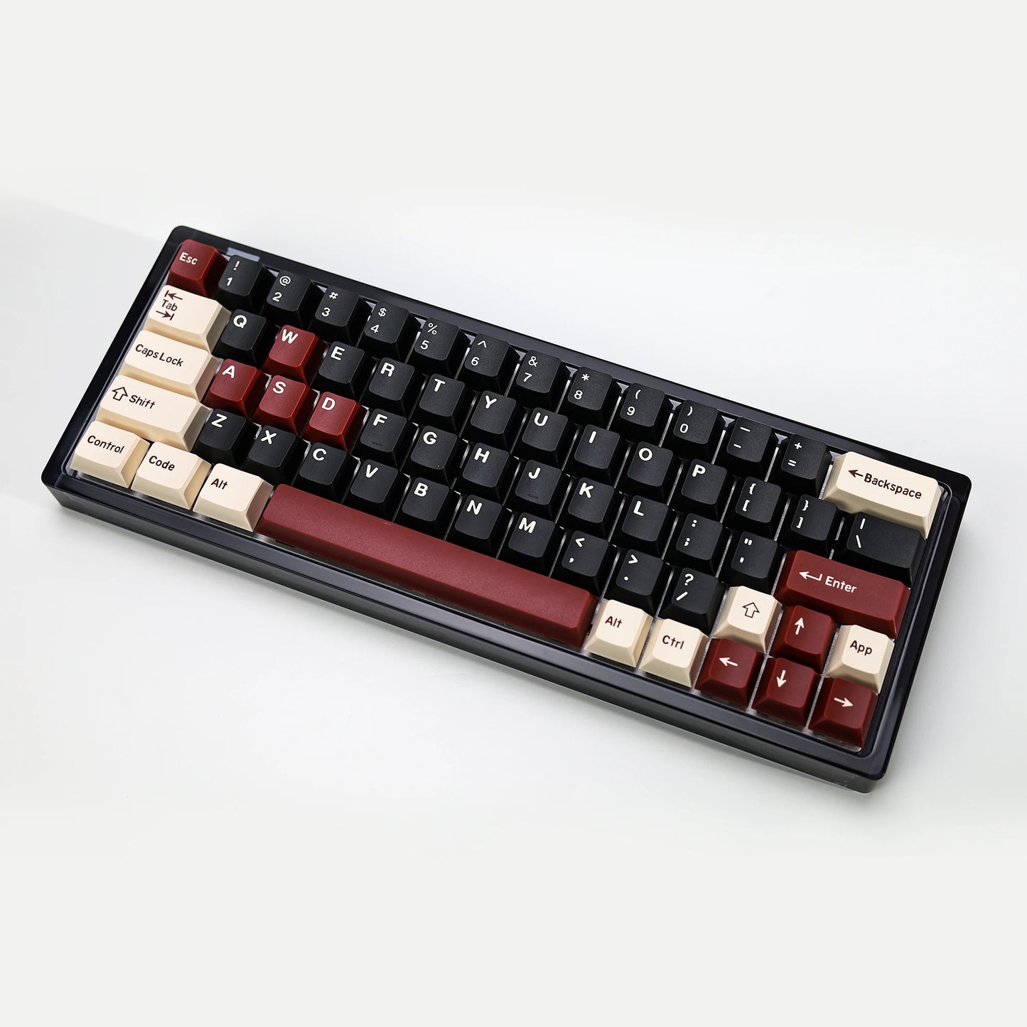 KBDiy GMK Rome Keycap Cherry Profile Double Shot PBT ISO Keycaps For Gamer Mechanical Keyboard Kit Gaming Point Retro Key Cap