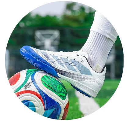Nouvelles chaussures de football pour hommes, chaussures de sport antidérapantes pour terrain en gazon, baskets professionnelles, chaussures d'entraînement pour activités sportives en extérieur, chaussures de match, modè