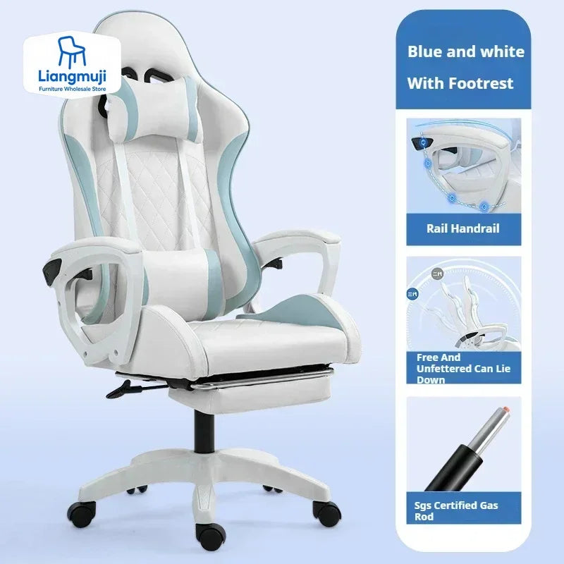 Hot Selling Gaming Chair Ergonomic Racing Gaming Chair Sedentary Comfortable Home Computer Chair for Office Computer Living Room