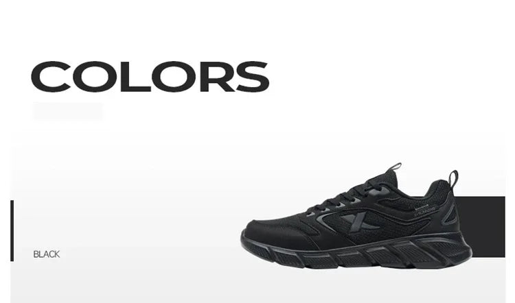 Zapatillas de running Xtep para hombre de verano, de malla transpirable, resistentes al desgaste, deportivas, ligeras, casuales juveniles, con amortiguación 875219110065