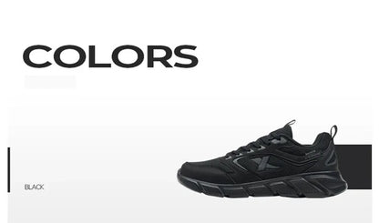 Zapatillas de running Xtep para hombre de verano, de malla transpirable, resistentes al desgaste, deportivas, ligeras, casuales juveniles, con amortiguación 875219110065