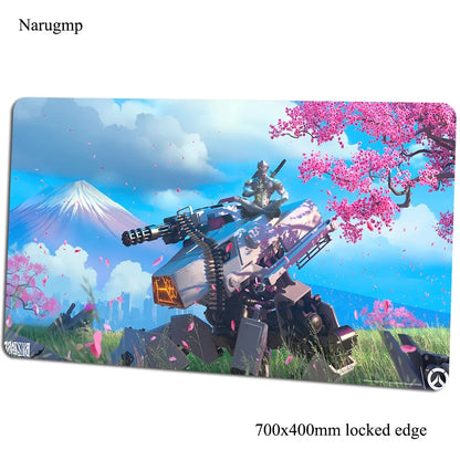 Overwatch mouse pad 700x400x3mm gaming mousepad anime Personality office notebook desk mat Boy Gift mouse pad games PC gamer mats