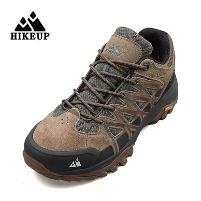 HIKEUP módní outdoorová obuv, pánské sportovní trekové boty do hor a na kempování, neklouzavé a odolné proti opotřebení
