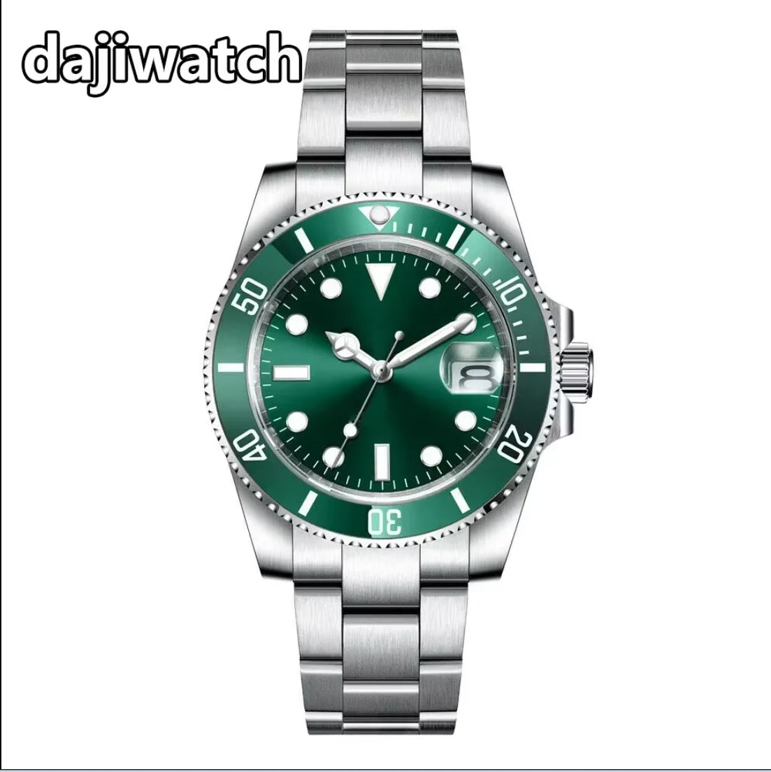 DIY Custom Automatic Watch Logo for Men High Quality NH35 Diving Mechanical Watches Sapphire Waterproof Ceramic Bezel 120 Click