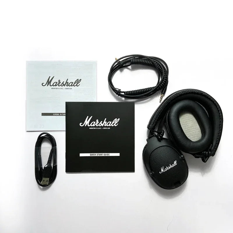 Marshall MONITOR II A.N.C. Wireless Headphones Active Noise Cancelling Headphones Subwoofer Music Sports Gaming Headphones