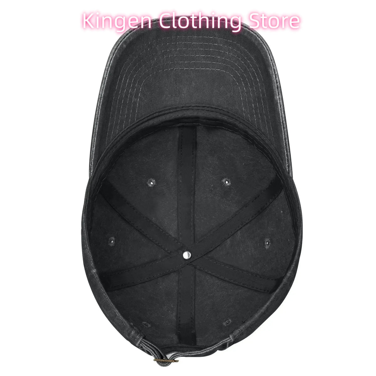 Casquette de baseball unisexe « Chicken Jockey Lava Chicken Print Steves Hat » – Style délavé et vieilli – Taille réglable
