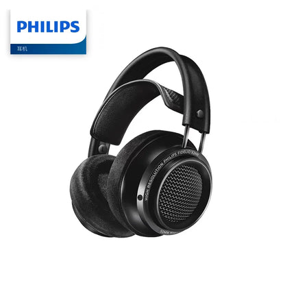 Original Philips X2HR Fidelio HiFi Stereo Head-mounted Headphones Comfort Music Wired Headset Computer Monitor Gaming Earphones