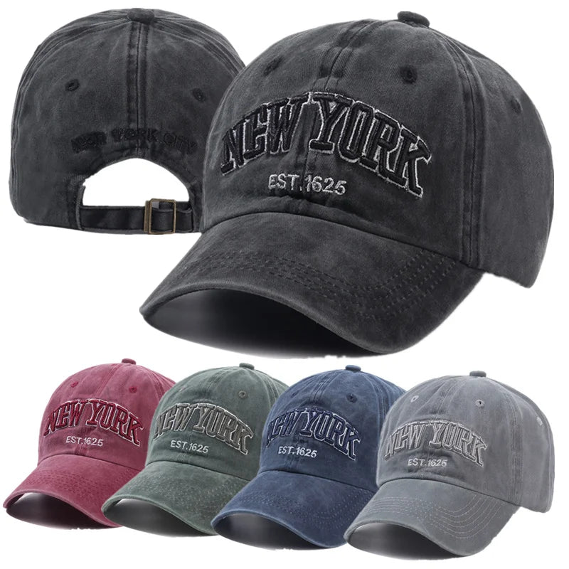 Kšiltovka z prané bavlny York pro muže a ženy, kšiltovky typu snapback, baseballové kšiltovky, ochrana před sluncem, kšiltovka typu „dad hat“, outdoorová kšiltovka