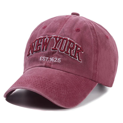 Kšiltovka z prané bavlny York pro muže a ženy, kšiltovky typu snapback, baseballové kšiltovky, ochrana před sluncem, kšiltovka typu „dad hat“, outdoorová kšiltovka