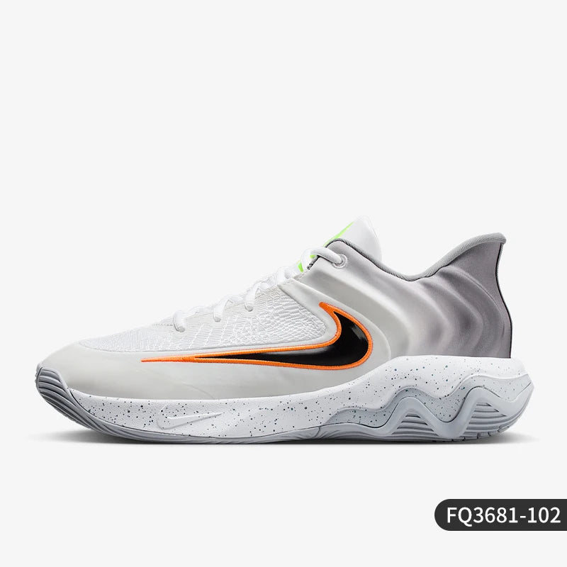 Nike Authentic Spring Style - Scarpe da basket da uomo low-top resistenti all’usura e ammortizzate FQ3681-102