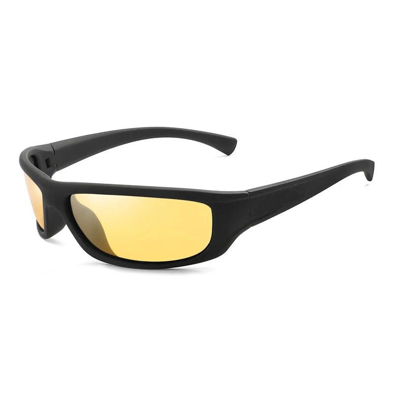 2024 Fashion Polarization Cycling Sunglasses Retro Sport Fishing Glasses Men Women Lightweight Driving Cycling Running UV400