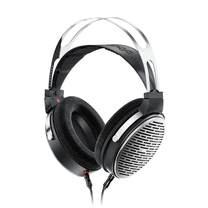 FiiO JT3 Over-Ear Open-Back Headphones, 50mm Dynamic Driver, PEK+PU Composite Diaphragm, Detachable 3.5mm Cable with Mic