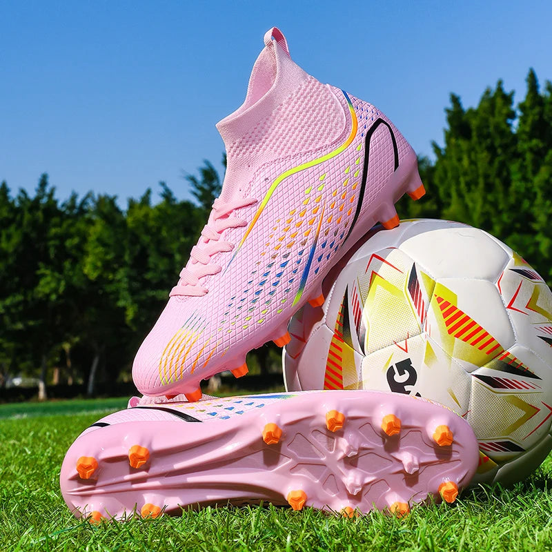 Nuevas zapatillas de fútbol para hombre, oferta destacada, botas de fútbol de alta calidad para mujer y unisex, botas de fútbol sala ultraligeras profesionales TF/FG