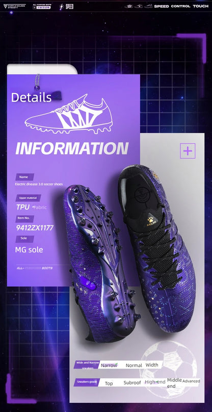 KELME Adult scarpe da calcio da uomo Blast 3.0 tacchetti corti MG scarpe sportive professionali per partita e allenamento Breathab