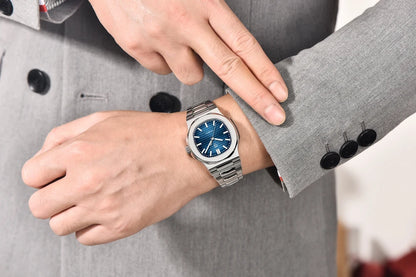 PAGANI DESIGN 2026 New Luxury Automatic Watch  Men Mechanical Wristwatch Stainless Steel Sapphire glass 40MM Barrel dial Watch