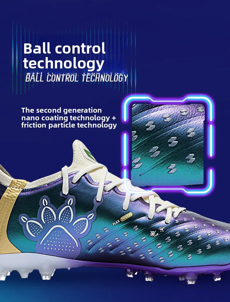 Zapatillas de fútbol para adulto Kelme MG con tacos cortos, botas de entrenamiento para hombre, calzado de fútbol profesional para competición en césped