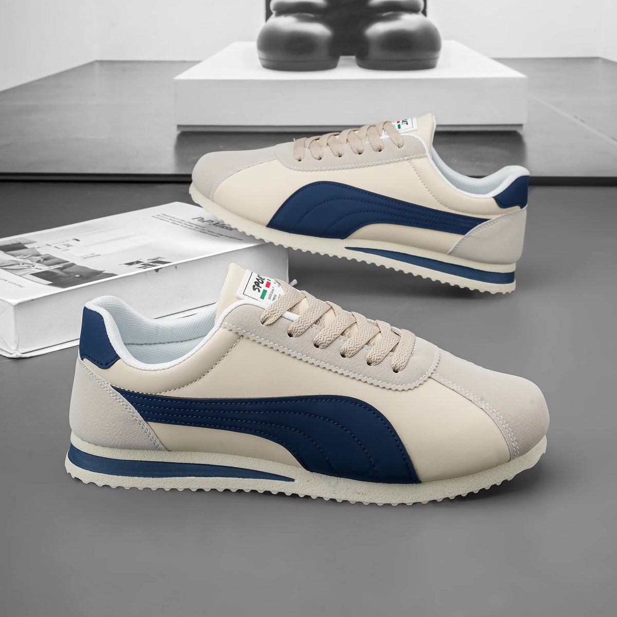 Men's casual business sneakers, outdoor all-season versatile sneakers for men