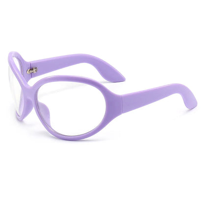 2026 Oversized Oval Sunglasses Goggle Women Men Luxury Brand Designer Sun Glasses Female Big Frame Y2K Eyeglasses De Sol Oculo