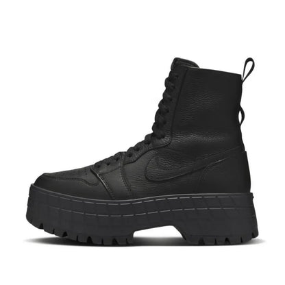 Nike Jordan Air Jordan 1 Brooklyn – preprosti, mehki, protizdrsni, trpežni in lahki gležnarji z okroglo konico za ženske, črni FJ5737-001