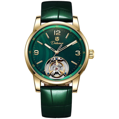 Relógio Tourbillon Masculino, Desportivo, Automático, Mecânico, Estanque – Relógio de pulso de luxo de marca de gama alta