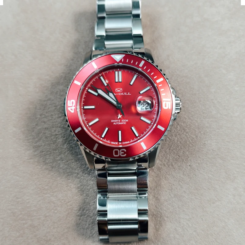 Seagull relogio masculino Men Watch 200m Diving Business Waterproof Fashion Automatic Mechanical Watch Ocean Series 816.32.1523