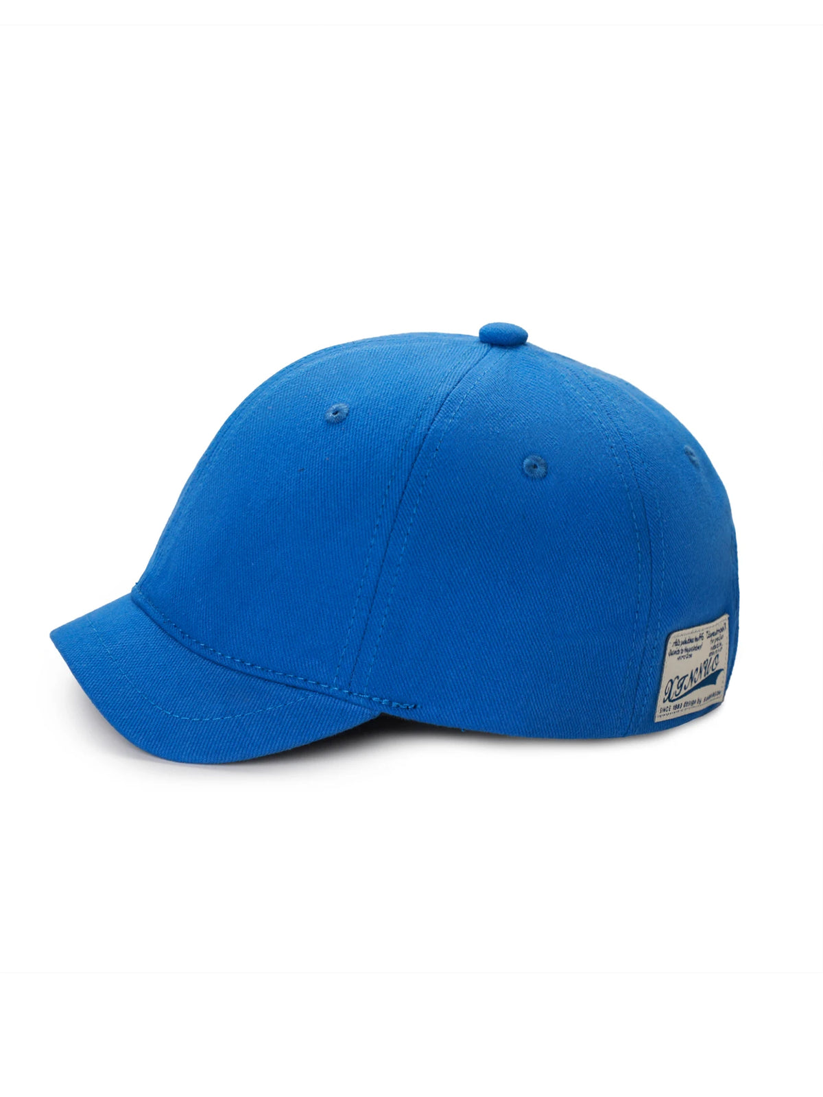 Baseballkasket i bomuld med kort skygge til mænd og kvinder, casual vintage-stil, justerbar „dad hat“ i trucker-stil, lavprofil-kasketter med nylonlukning