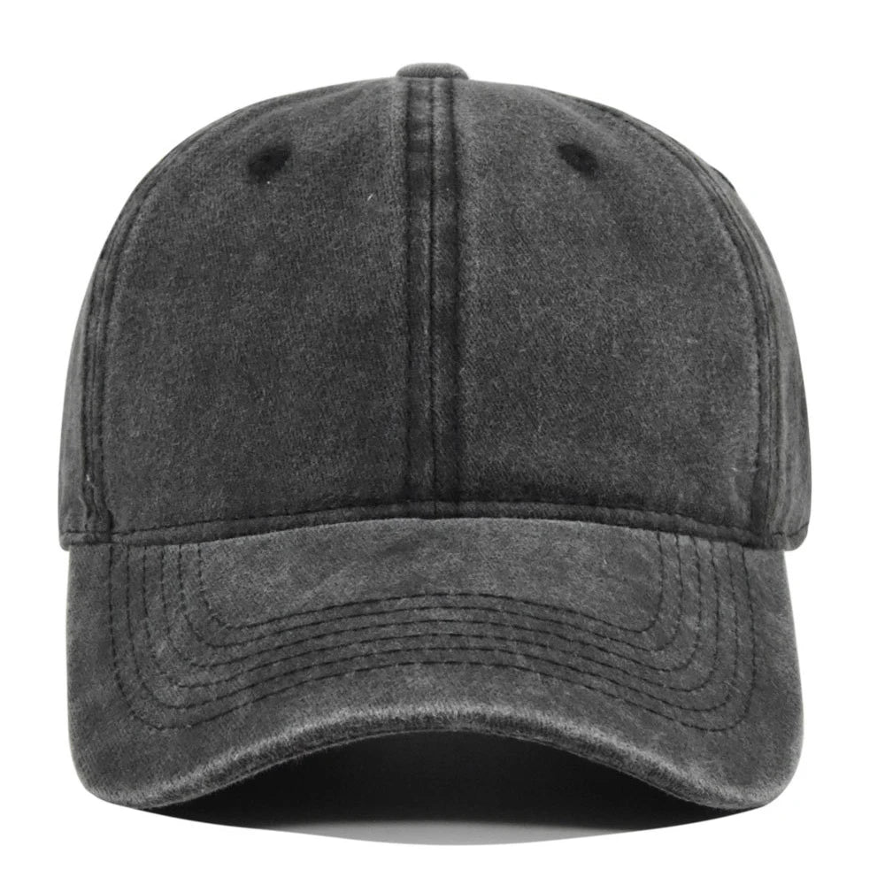 Retro Washed Cotton Baseball Cap Men Women Snapback Hat y2k Hip Hop Caps Solid Color Hat Bone Casquette Outdoor Casual Sport hat