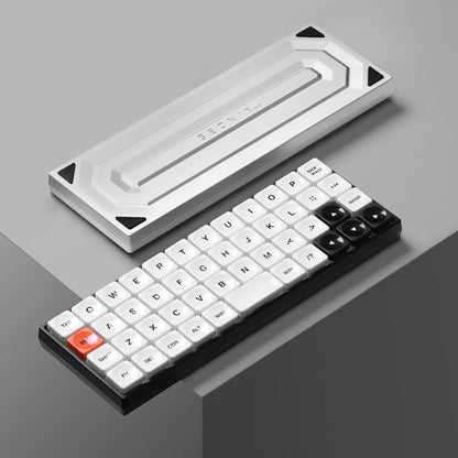 Chosfox GEONIX48 Rev.2 Low Profile Keyboard Single/Three Mode Portable Mechanical Keyboard Kit For LOW MX Switch Support QMK/VIA