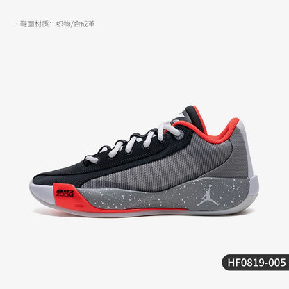 Nike genuine JORDAN men's sports wear-resistant low top shock-absorbing basketball shoes HF0819-005