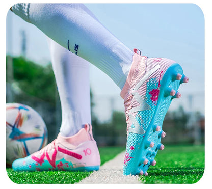 Nuove scarpe da calcio da uomo Society, tacchetti professionali, scarpe da calcio indoor, scarpini veloci da campo, sneaker da ragazzo originali per allenamento