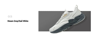 Xtep Shoes For Men Outdoor Shoes Rebound Soft Non-Slip Casual Shoes Chic Vintage Low Top Lace Up Street Sneakers 874119320005