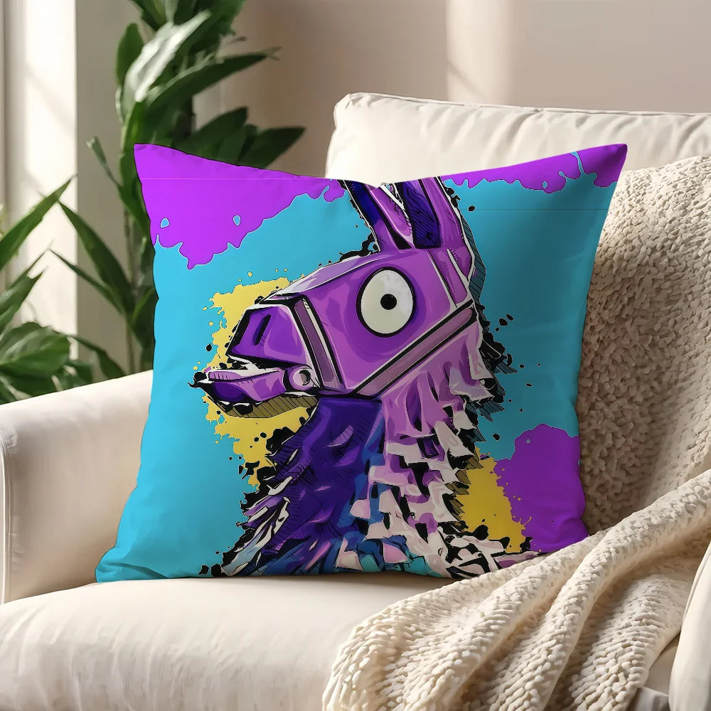 Game F-FORTNITE cushion cover For Pillow Printing Sofa Decoration Home Car Room Coffee Shop Office Nordic Simplicity
