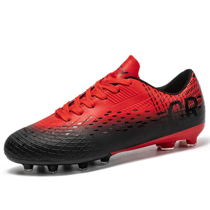 Chaussures de football professionnelles pour hommes, originales, résistantes, confortables, à crampons longs, pour le sport rapide