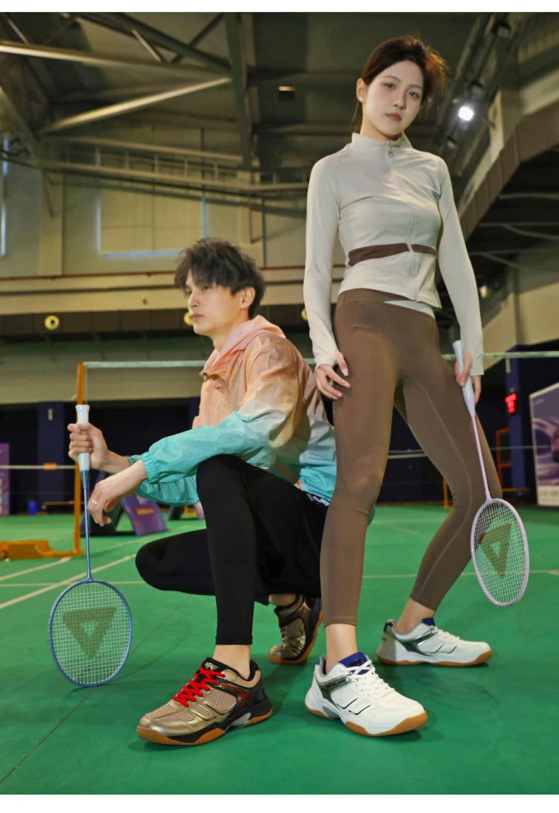 Scarpe professionali da badminton 2025, nuove sneakers da tennis da uomo, traspiranti e antiscivolo, scarpe sportive da pallavolo per uomo e donna