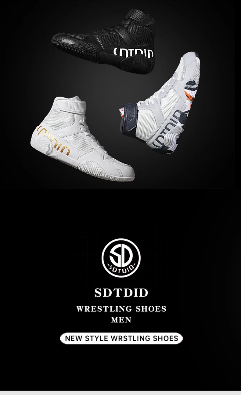 Nye store brydesko til mænd – åndbare boksesko i mesh, skridsikre og slidstærke sneakers, moderigtige casual sportssko af høj kvalitet